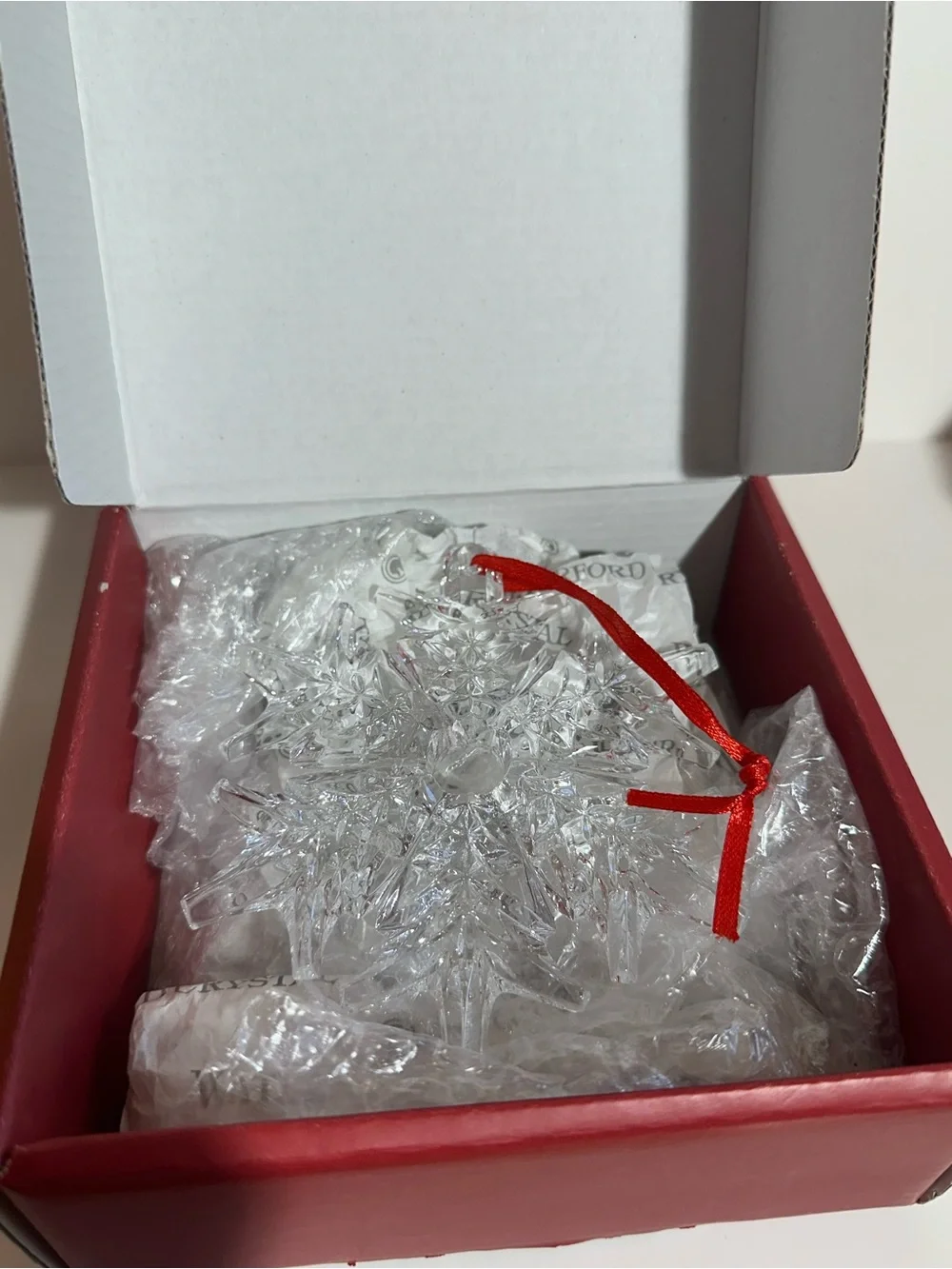 Waterford Crystal Snowflake Ornament